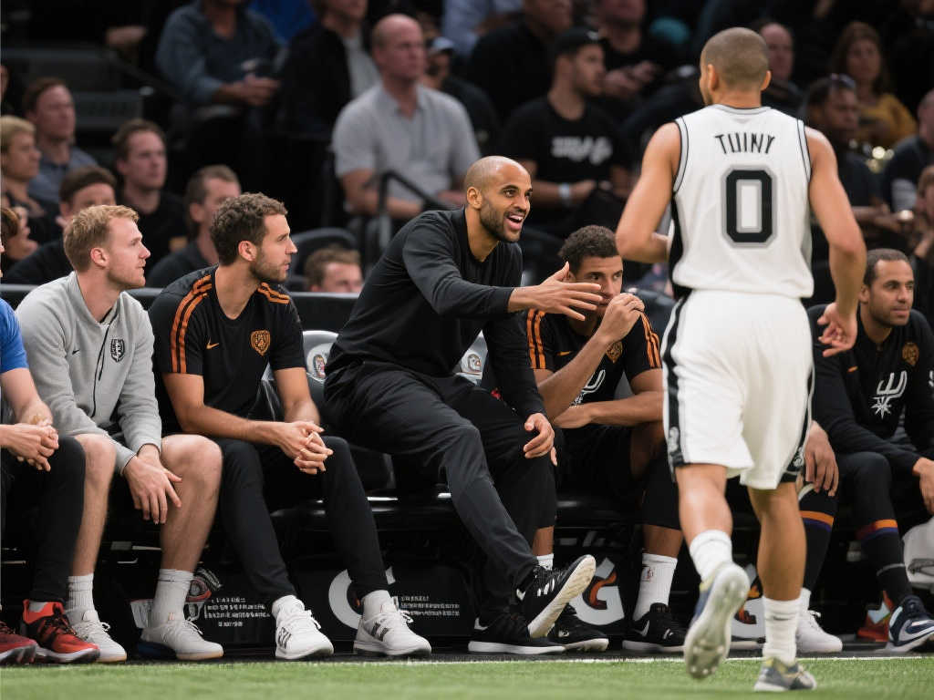 星光熠熠！德尚与托尼-帕克齐聚现场助阵巴黎对阿战