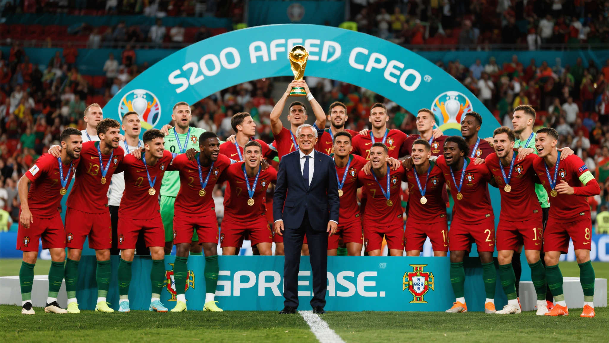 葡萄牙足协主席：全力以赴冲击冠军宝座